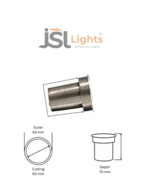 YCD0187 3W GBL Ground Burial Led Light | Ground Light - 1 pcs