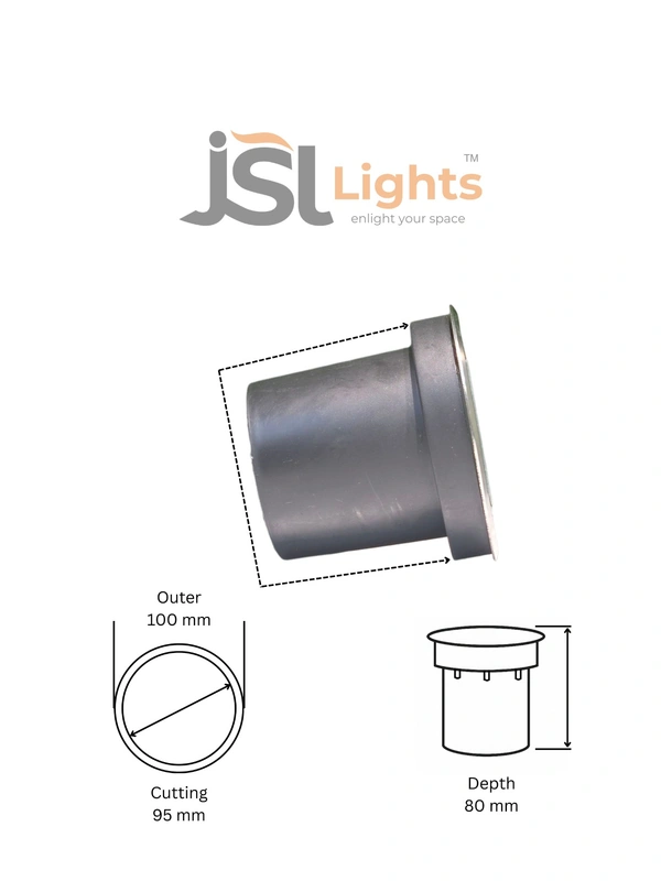 YCD0187 9W GBL Ground Burial Led Light | Ground Light - 1 pcs