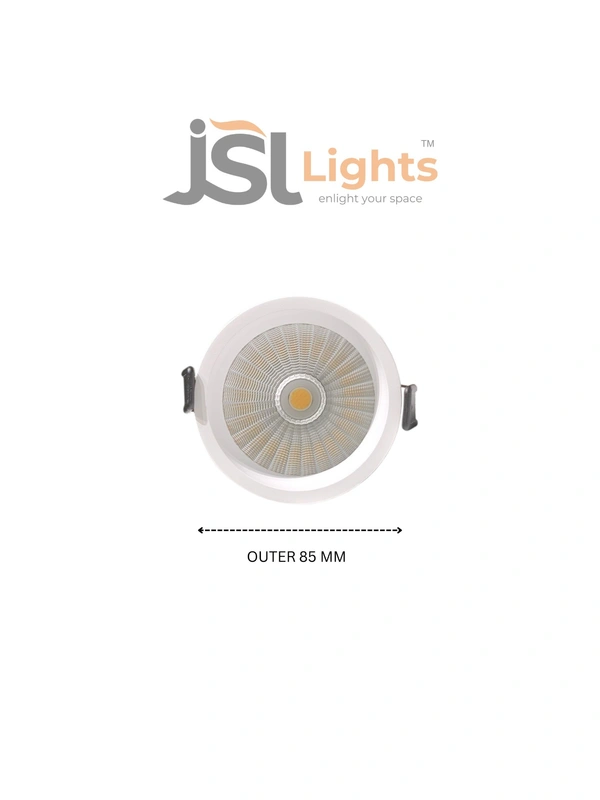AP821 DIM 12W White Body Led Spotlight | Best COB Led Spotlight - 