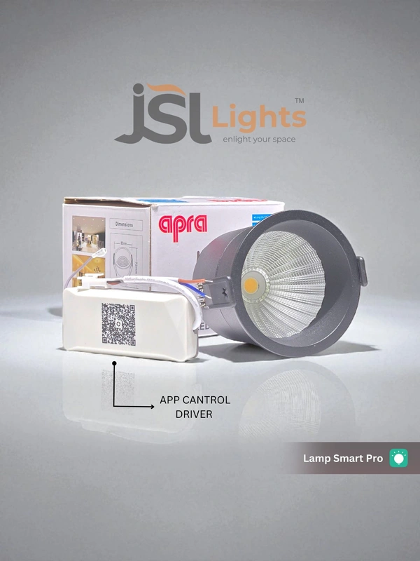 APRA AP821 DIM 12W Black Body Led Spotlight | Best COB Led Spotlight -