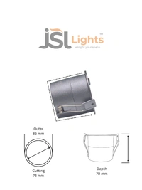 APRA AP821 DIM 12W Black Body Led Spotlight | Best COB Led Spotlight -