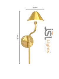 AP456 - 6W 3CCT Premium Wall Decorative Light – Indoor Gold Finish Spot Light - 1 pcs