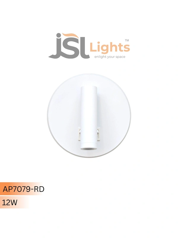 AP7079 - 12W White Wall Spotlight | New Premium Wall Focus light - 1 pcs
