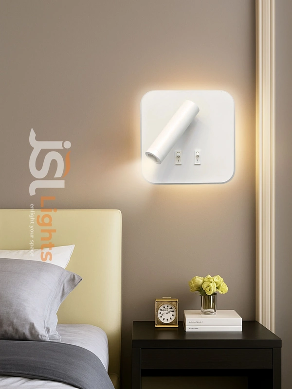 AP7079 - SQ12W White Wall Spotlight | New Premium Wall Focus light - 1 Pcs