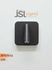 AP7079 - SQ12W Black Wall Spotlight | New Premium Wall Focus light - 1 pcs