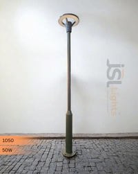 1050 Garden light pole 50w | Modern garden light pole design.Aluminium Body,10feet Pole Lights. - 1 pcs