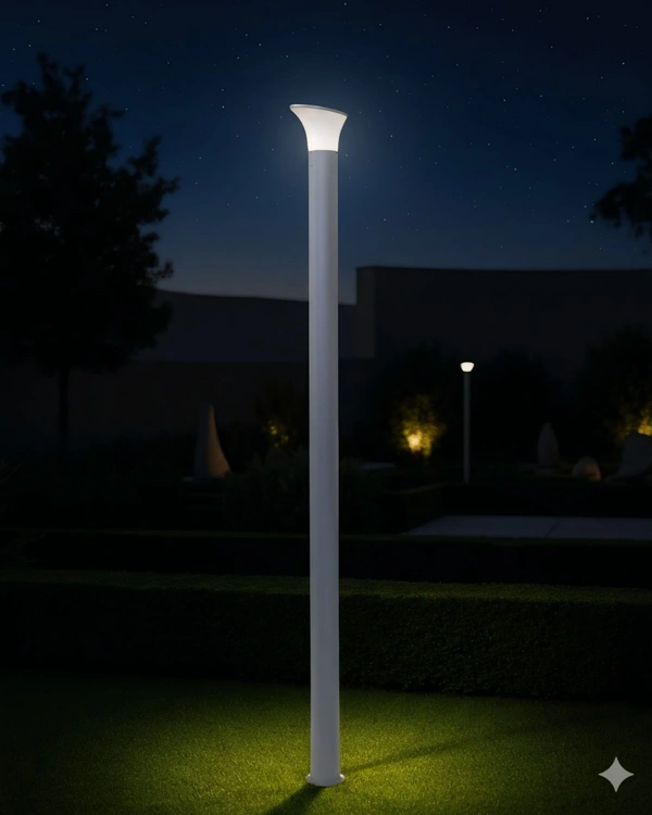 Oppo garden pole light | Modern oppo garden pole light design.Aluminium Body, 6 feet Pole Lights. - 1 pcs