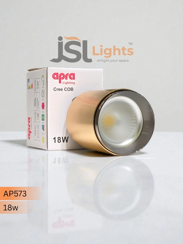 APRA AP573 - 18W Cylinder light Round Surface Diffuser Light | Morden Cylinder light - 18W, 4000K, GD