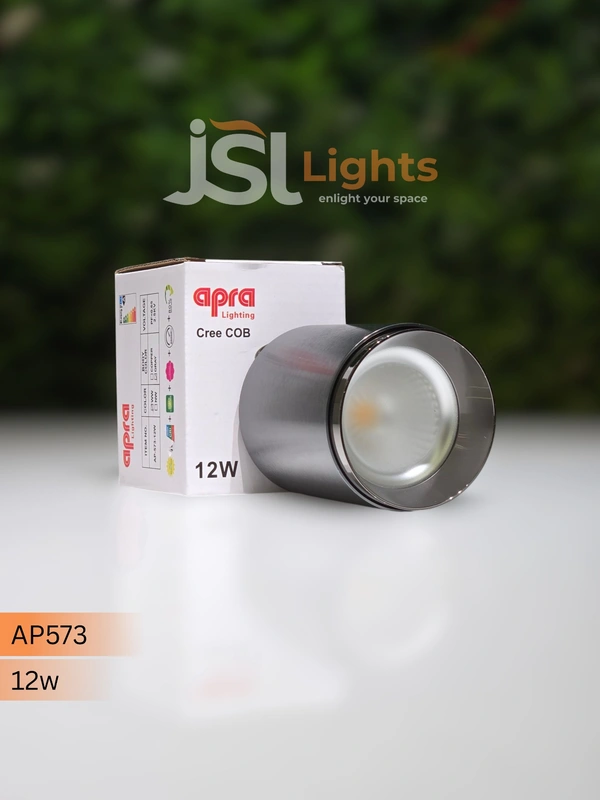 APRA AP573 - 12w Cylinder light Round Surface Diffuser Light | Morden Cylinder light - 7W, 4000k, GREY