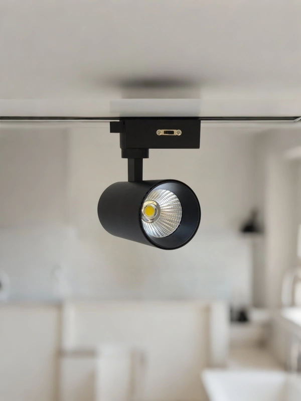 APRA AP4007 - 10w LED Colour Changing Track Light – Energy Efficient Track Lights for Modern Spaces” - 10W, 3CCT, BLK, 1 Pcs