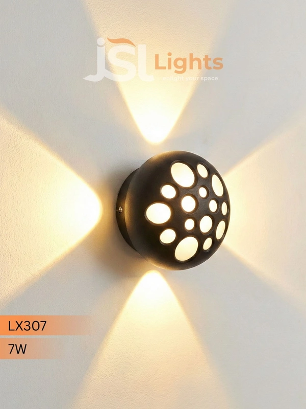 LX307 UpDown Wall Light 8W | Decorative LED Wall Lamp for Home & Hotel - 1 Pcs