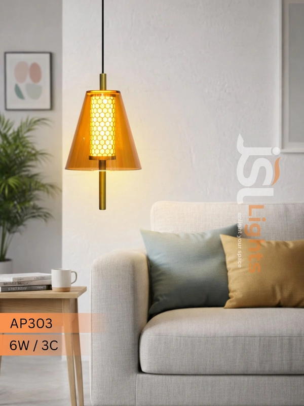 New Premium Hanging lights 3CCT | AP303 GD 6W Surface Pendent Light