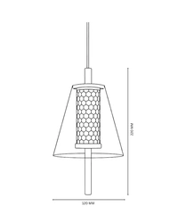 New Premium Hanging lights 3CCT | AP303 GD 6W Surface Pendent Light