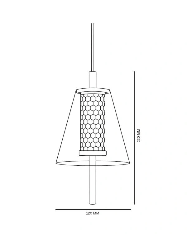 New Premium Hanging lights 3CCT | AP303 GD 6W Surface Pendent Light