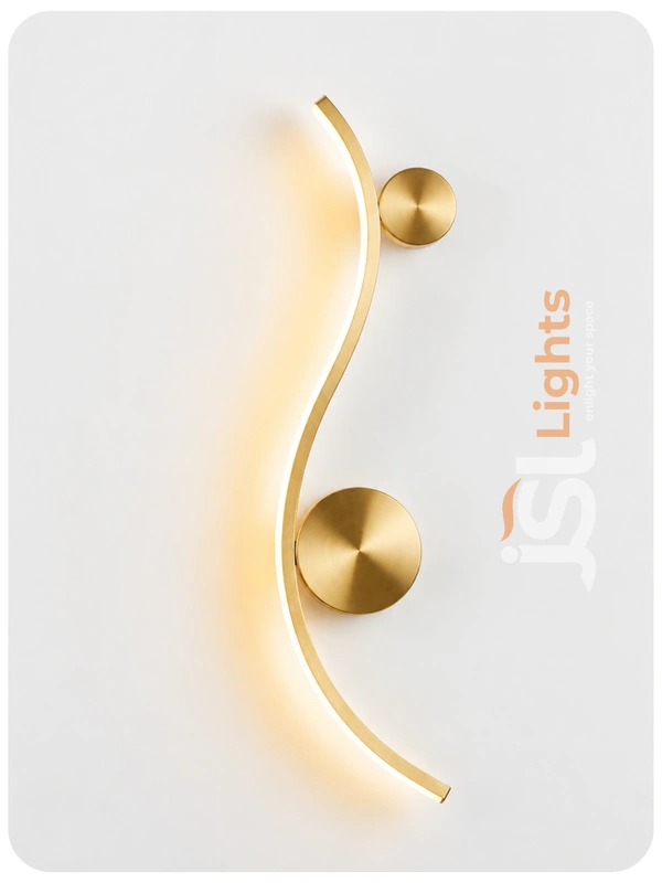 LX015B - 12W 3CCT Premium Wall Decorative Light – Indoor Golden Finish Spot Light - 12W, 3C