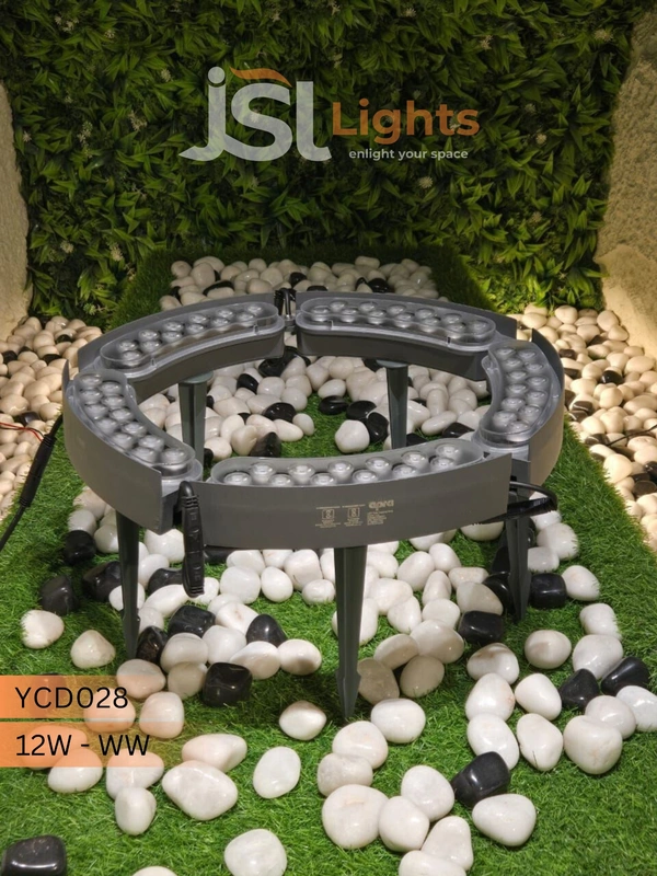 Apra YCD 028 Tree Hugging Garden Light – Decorative Outdoor LED for Trees | 12W x 5P = 60W | Warm White & RGB Colour Changing | IP66 Waterproof | 1-Year Replacement Warranty - Warm White