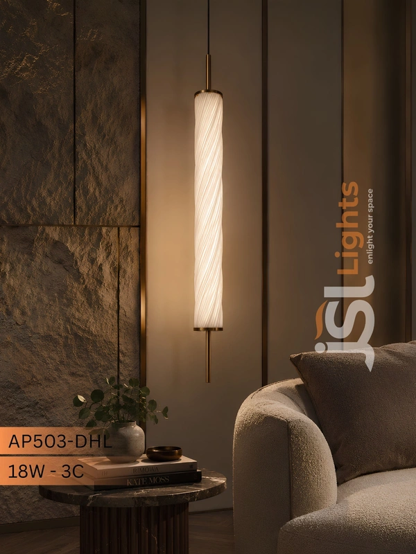 Mordern Hanging lights 3CCT | AP503-WHL GD 18W Surface Pendent Light