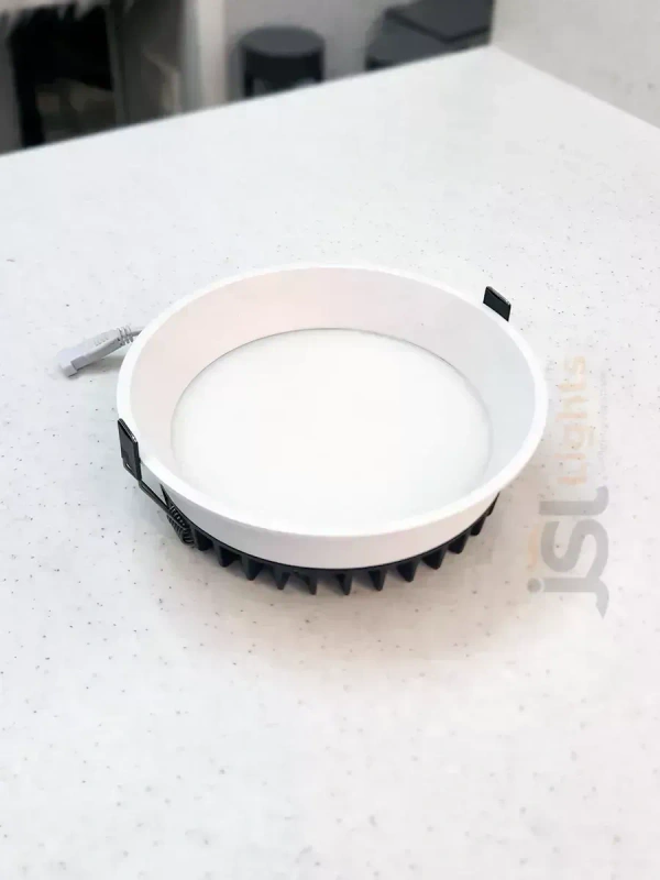 AP1004 24W White Deep Recessed Downlight - 24W, 3000K