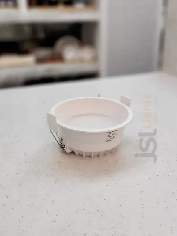 APRA AP1005 12W PVC White Deep Recessed Downlight - 12W, 6000K