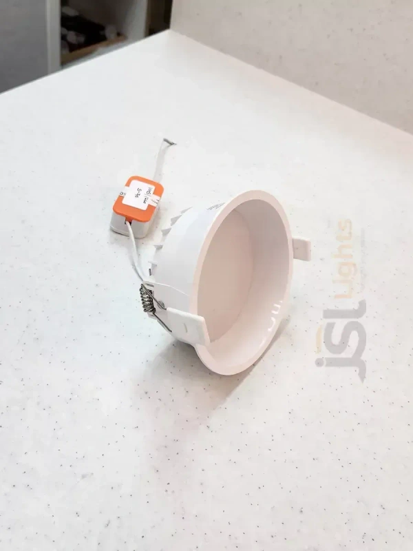 APRA AP1005 12W PVC White Deep Recessed Downlight - 12W, 6000K