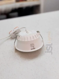 APRA AP1005 12W PVC White Deep Recessed Downlight - 12W, 6000K