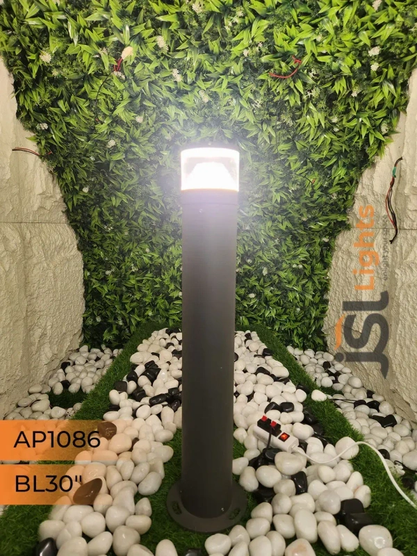 JSL AP1086 12W 30" Outdoor Garden Bollard Light