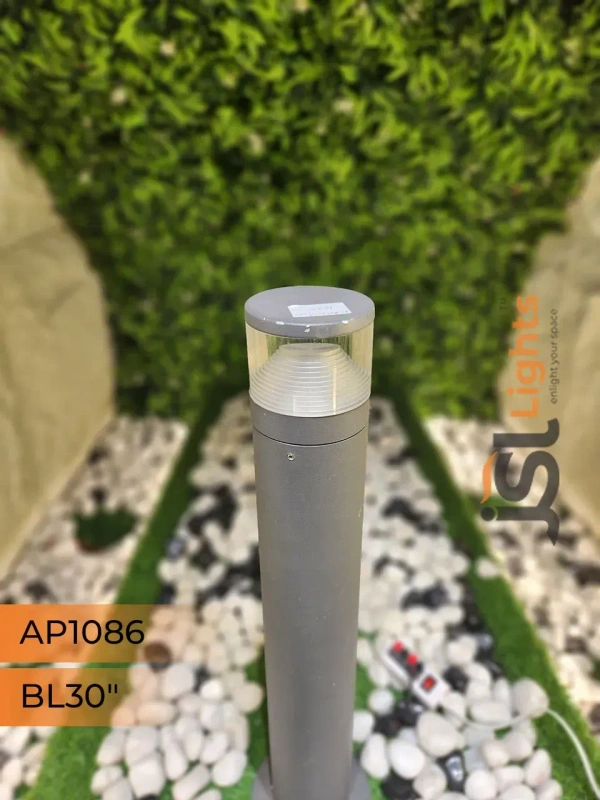 JSL AP1086 12W 30" Outdoor Garden Bollard Light