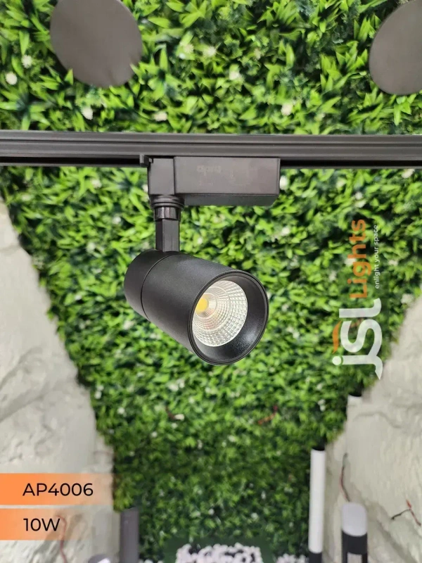 APRA 4006 10W Led Track Spot Light Non Magnetic - 10W, 6000K, Black