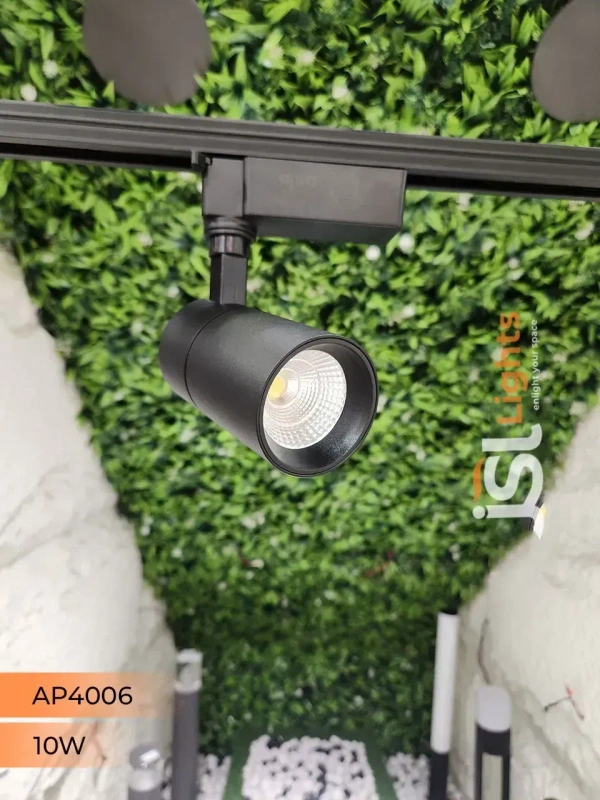 APRA 4006 10W Led Track Spot Light Non Magnetic - 10W, 6000K, Black