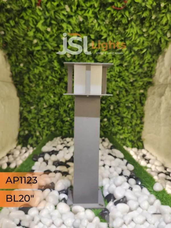 APRA AP 1123 12W 20″ Outdoor Garden Bollard Light - Small Bollard