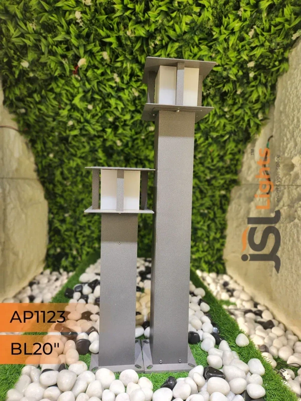 APRA AP 1123 12W 20″ Outdoor Garden Bollard Light - Small Bollard