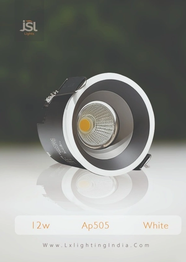 APRA AP505 - 12W Cob LED Downlight – High Brightness COB Spot Light | JSL Lights - 12W, 4000K, GREY, 1 Pcs