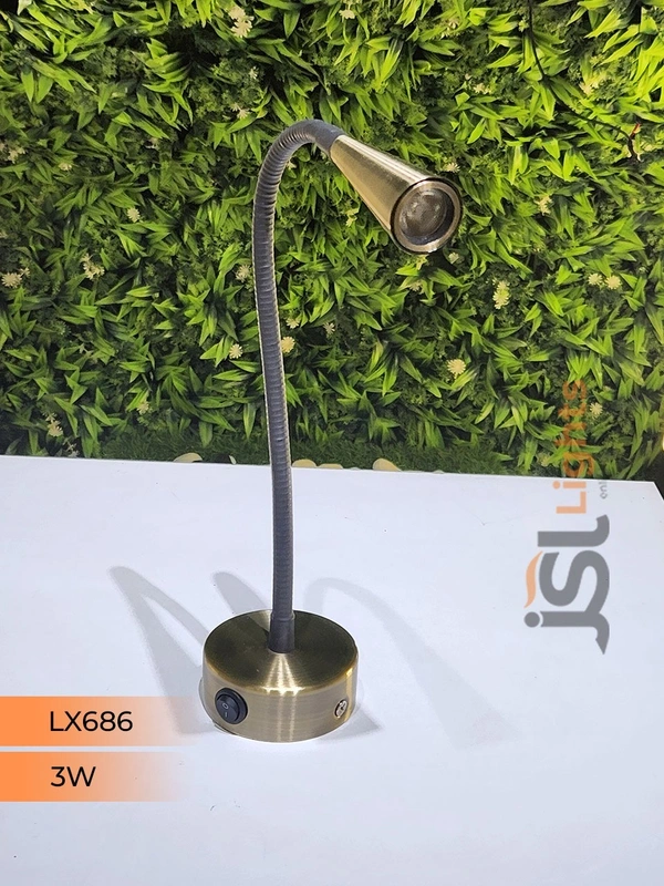 LX 686 3W Bed Side Wall Led Lamp  - AB