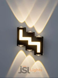 LX139  ZigZag Shape Up Down Wall Decorative Light - 12W, WW