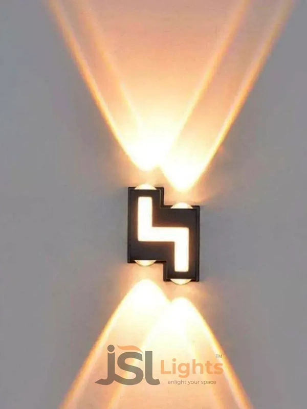 LX139  ZigZag Shape Up Down Wall Decorative Light - 8W, WW