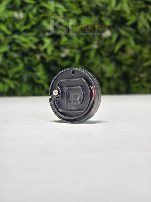 APRA 679 3W BK Striker Round Surface Light - 3W, WW, BK