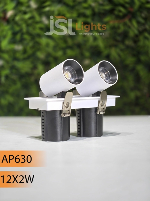 APRA 630 24W Deep Recessed COB Pop Up Downlight - 24W, 4000K