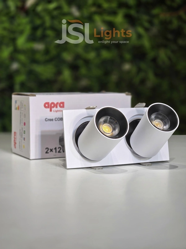 APRA 630 24W Deep Recessed COB Pop Up Downlight - 24W, 4000K