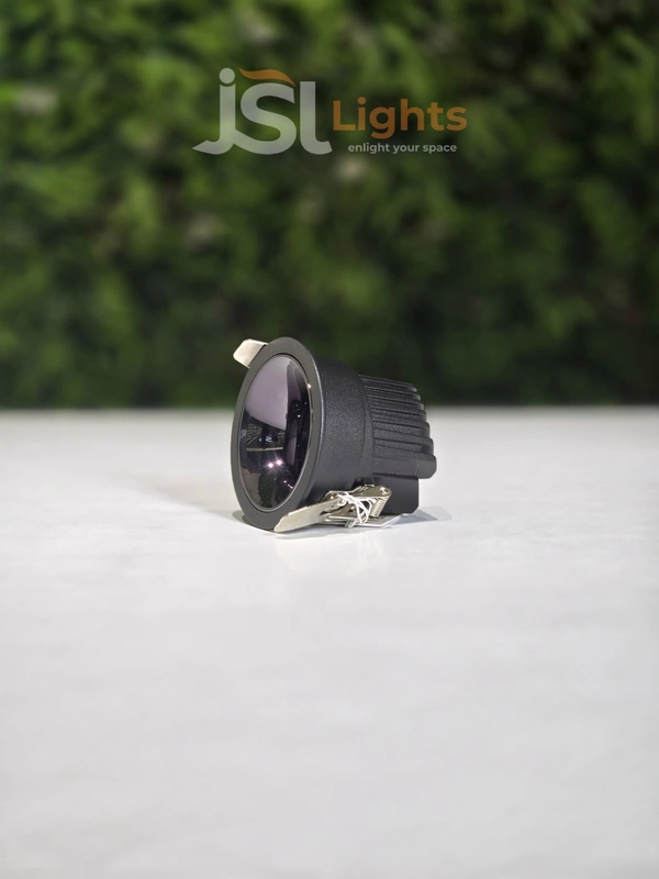 APRA 570 Wave 7W Black GB Deep Recessed COB Downlight - 7W, 3000K, Black GB