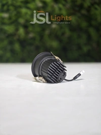 APRA 570 Wave 7W Black GB Deep Recessed COB Downlight - 7W, 3000K, Black GB