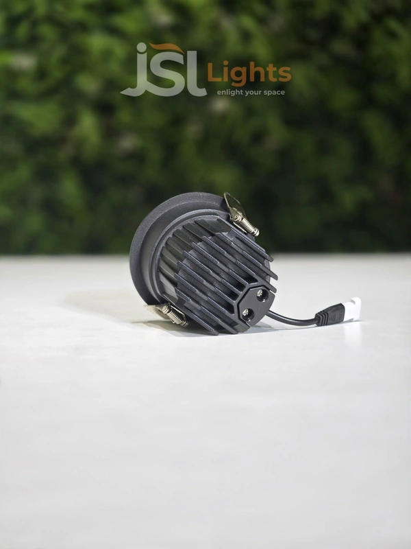 APRA 570 Wave 12W Black GB Deep Recessed COB Downlight - 12W, 4000K, Black GB