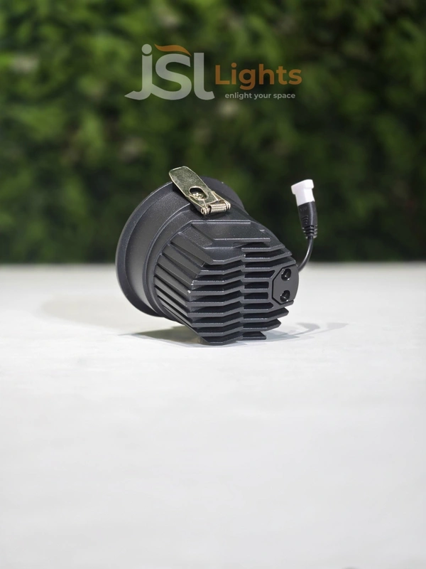 APRA 570 Wave 18W Black GB Deep Recessed COB Downlight - 18W, 4000K, Black GB