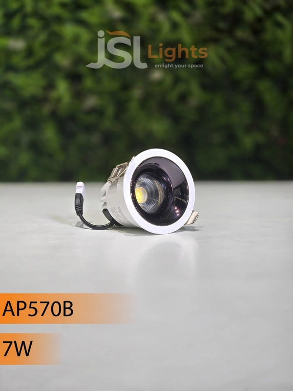 APRA 570 Wave 7W White GB Deep Recessed COB Downlight - 7W, 4000K, White GB