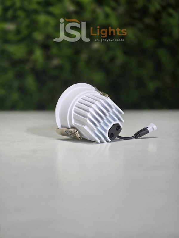 APRA 570 Wave 12W White GB Deep Recessed COB Downlight - 12W, 4000K, White GB