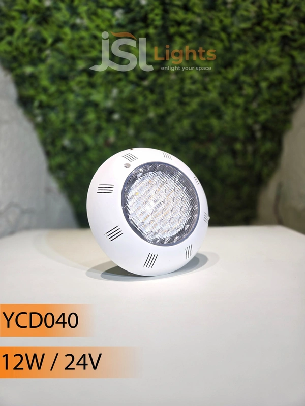 APRA YCD040 ABS-IMP Under Water 12W WW Pool Led Light - 12W, WW
