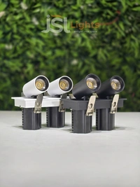 "APRA 630 14W 360° Tiltable Deep Recessed COB Pop Up Downlight – Anti-Glare Adjustable LED Ceiling Light" - 14W, 4000K, Black