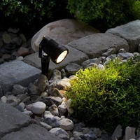 "APRA 2026 6W LED Garden Focus Light with Spike – Warm White Outdoor Plant Spotlight (IP65)" - 18W, WW