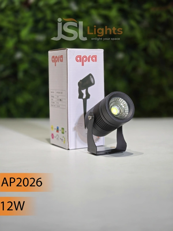 APRA 2026 12W LED Spike Garden Spot Light - 12W, GR