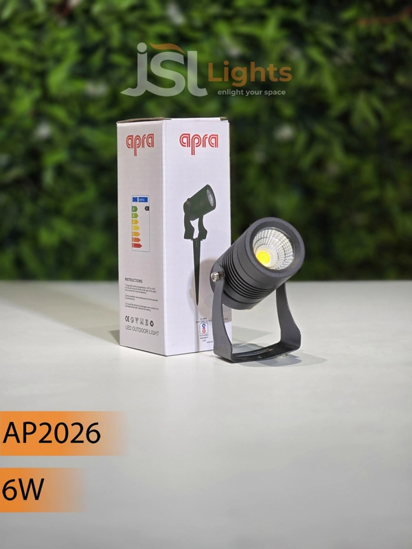 APRA 2026 6W LED Spike Garden Spot Light - 6W, WW