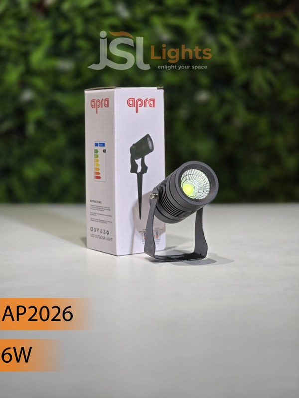 APRA 2026 6W LED Spike Garden Spot Light - 6W, GR